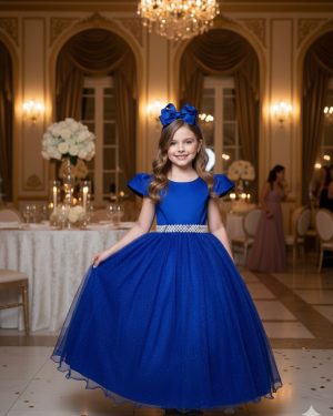 Vestido Marie Longo Heloisa Azul Royal