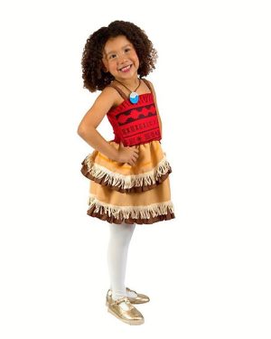 FANTASIA INFANTIL DE MOANA PRINCESA MOANA CLASSICA