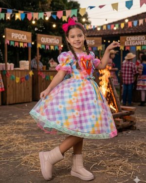 Vestido Junino Marie São João Encantado