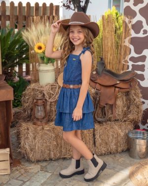 Vestido Blogueirinha Hermione Jeans
