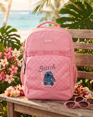 Mochila de Costa Stitch Rosa