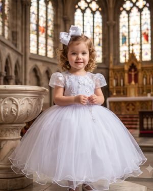 Vestido Menina Bonita Jessica Branco