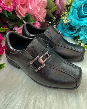Sapato Social D Milan Preto Fosco
