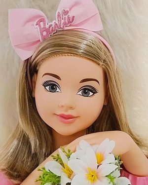 Tiara Belli Barbie Rosa Bebe