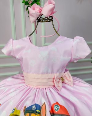 Vestido Tematicos Da Ysa Esquadrão Canino