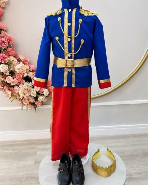 Conjunto Fantasia Príncipe Royal Luxo festa
