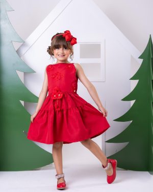 Vestido Blogueirinha Cecilia Vermelho