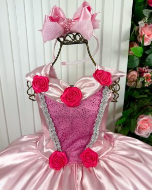 Fantasia Princesa Belli Longa Princesa Rosa