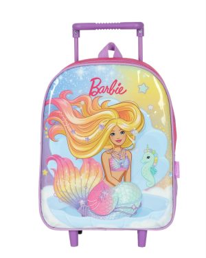 Mochila de Rodinhas Barbie Sereia