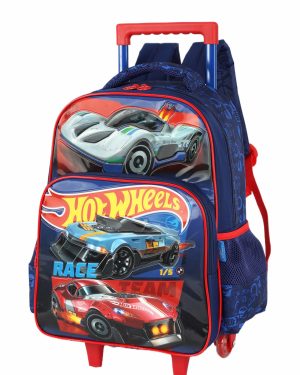 Mochila De Rodinha E Costas Hot Wheels Race For Speed