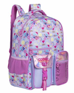 Mochila de Costas Tam.17 Tween Cosmic Cat On My Way!