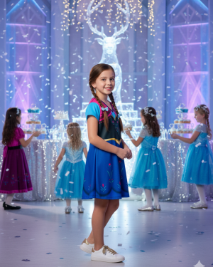 Fantasia Princesa Gelo