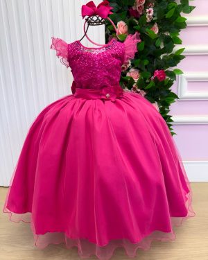 Vestido Mini Miss Longo Suzy Pink