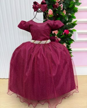 Vestido Marie Longo Heloisa Marsala