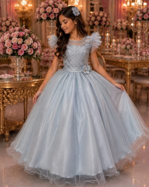 Vestido Mini Miss Longo Suzy Prata
