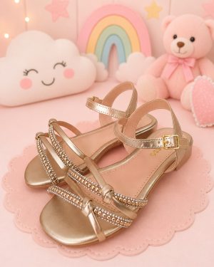 Sandália StarPink Violeta Dourado