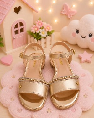 Sandália StarPink Aurora Dourado