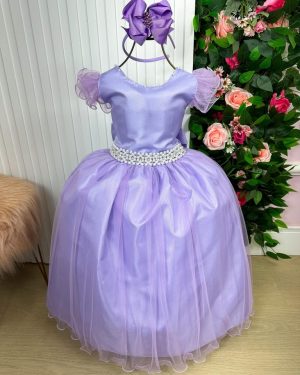 Vestido Marie Longo Amanda Lilas
