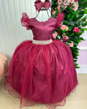 Vestido Marie Longo Amanda Marsala