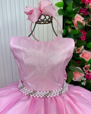 Vestido Marie Longo Larissa Rosa Bebe