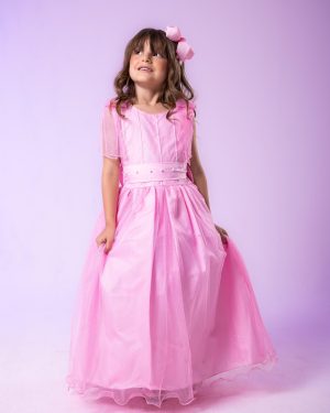 Vestido Marie Longo Mel Rosa Bebe