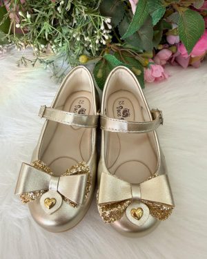 Sapatilha Doce Pe Baby Gigi Dourado